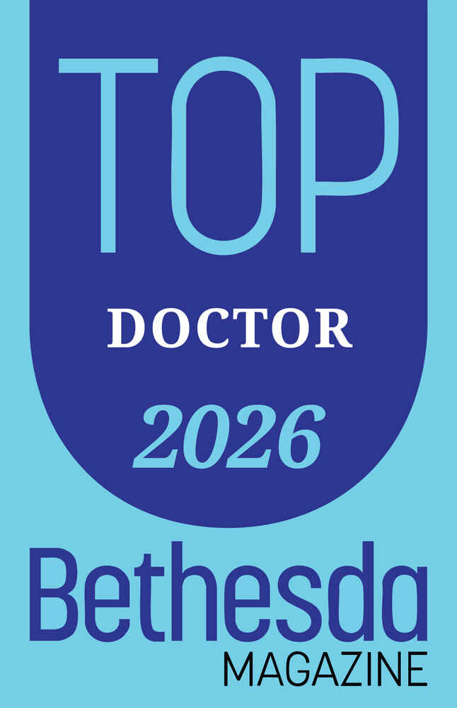 Top Doctor 2026 Bethesda Magazine Badge